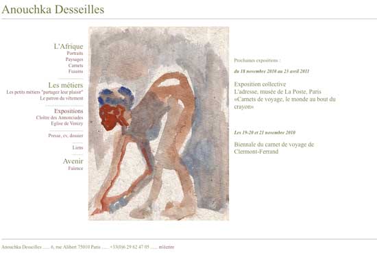 Anouchka Desseilles, artiste peintre